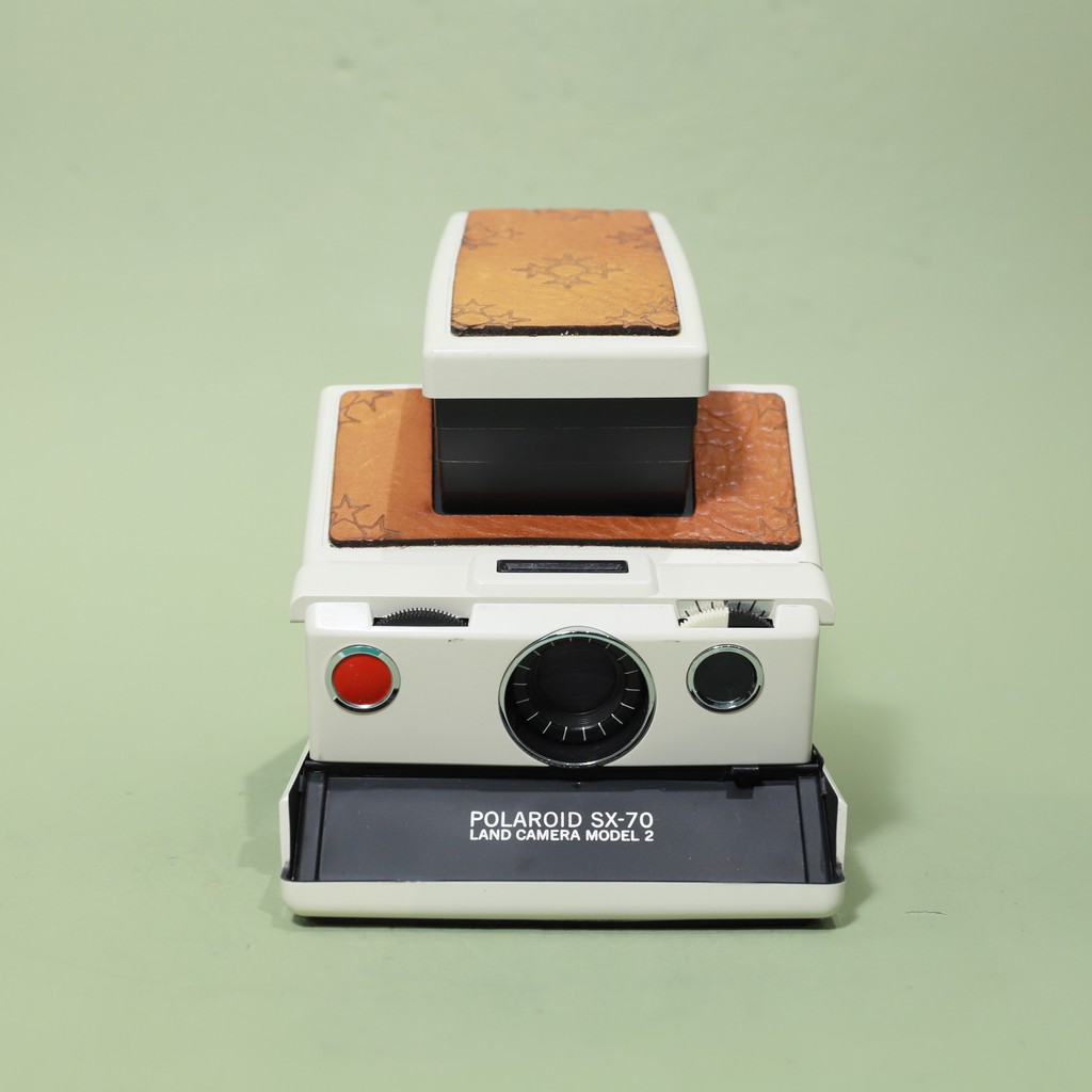 【Polaroid雜貨店 】♞Polaroid sx 70 Model 2 白機 Impossible 重整版 星星壓紋