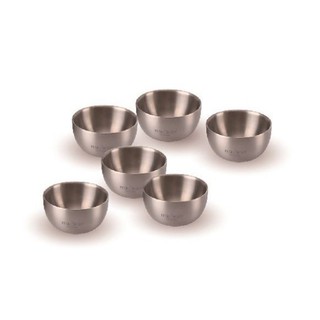 TITANIUM 純鈦炊具精品 TI-016 鈦鑽雙層小茶杯 / 售價均是單一一個茶杯~而非一整組