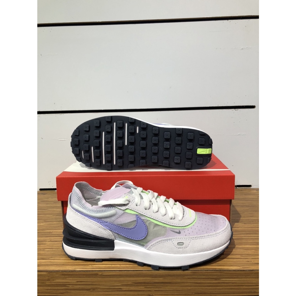 【清大億鴻】Nike - Wmns Waffle One 女款休閒鞋 耐磨 抓地力 淺紫色 - DC2533-004