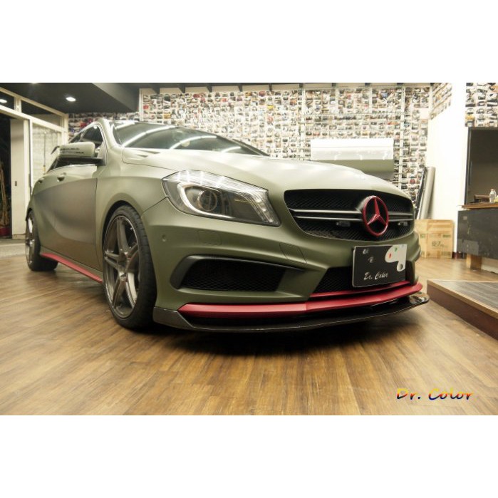 Dr. Color 玩色專業汽車包膜 M-Benz A45 全車包膜改色 (3M 1080)