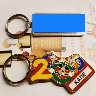 早期美國迪士尼樂園購回 ~姓名鑰匙圈~Katie 凱蒂 凱特