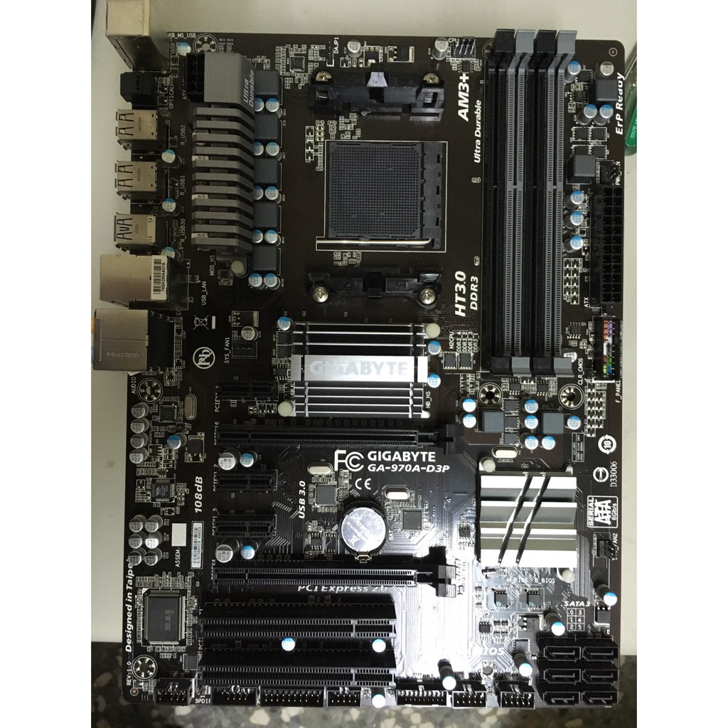 技嘉GA-970A-D3P Rev:1.0 AM3+二手良品