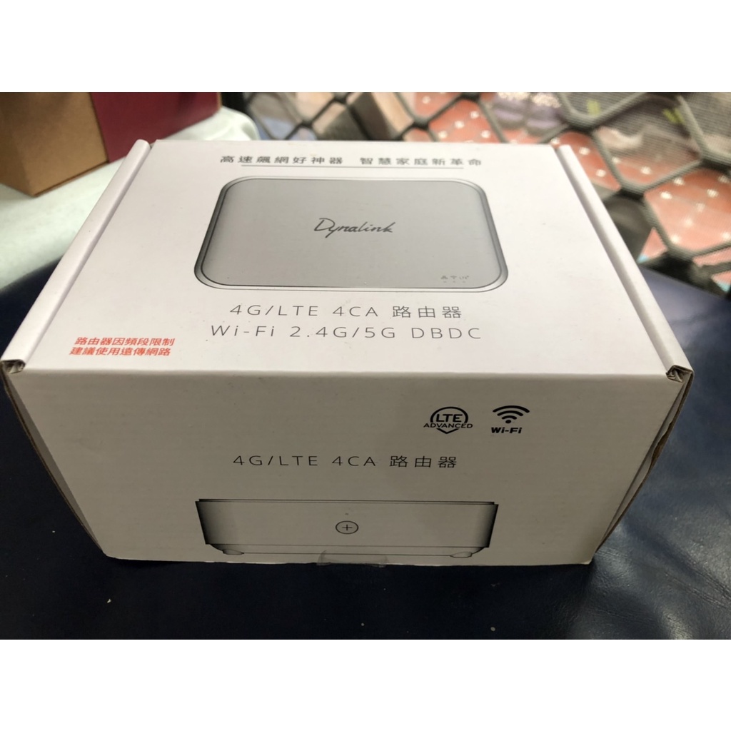 轉賣  Dynalink RTL6100W 6100 無線路由器 4G LTE 4CA 網路分享器