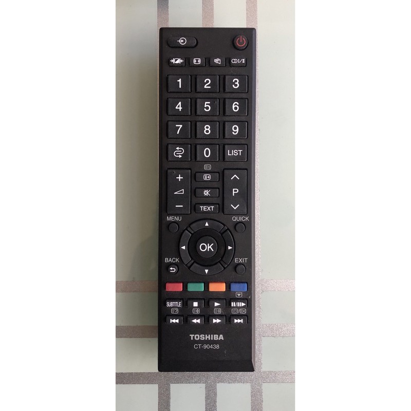 Toshiba 電視 原廠遙控器 CT-90438