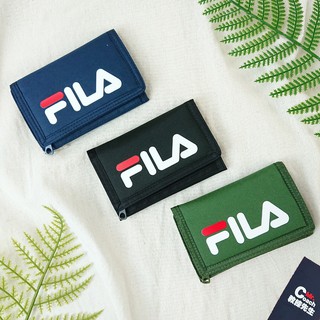 【教練先生】 fila 錢包 尼龍錢包 運動皮夾 三折式錢包 錢包 皮夾 零錢袋 皮包 pwt-9012