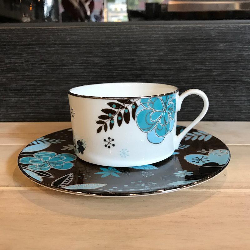 日本 NARUMI 鳴海骨瓷 骨瓷杯 咖啡杯 花茶杯 咖 240ml