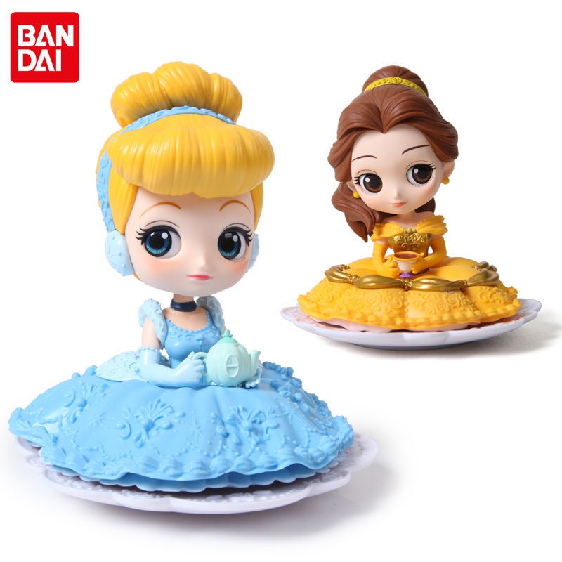 【現貨，熱賣】BANDAI萬代Qposket公仔迪士尼白雪公主 愛麗絲人偶手辦 玩具女孩