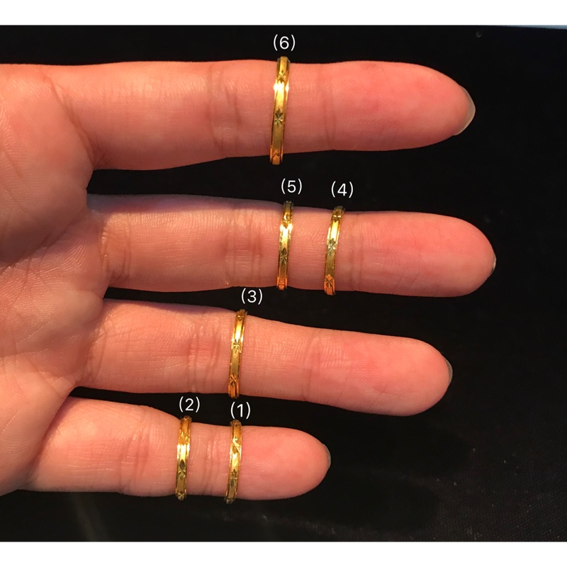 全益銀樓 純金9999 素面黃金線戒 質感黃金戒 黃金女戒  純金戒指 黃金尾戒 送禮大方 細邊百搭 皆是固定圍