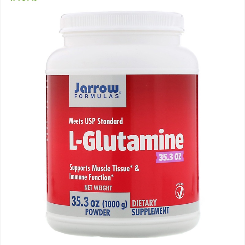 Jarrow 賈羅公式  恩賜源專業級左旋麩醯胺酸 35.3盎司（1000克) l-glutamine