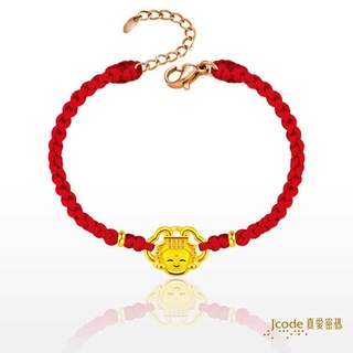 【J’code真愛密碼】✨送 好野虎爺包✨大甲媽 如有神助媽祖 編織金手鍊 9999純黃金 美鑫 22大甲媽