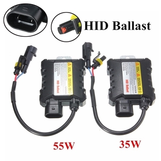 氙氣鎮流器 55W 35W 12V 電子控制燈泡轉換更換 HID 轉換套件超薄鎮流器