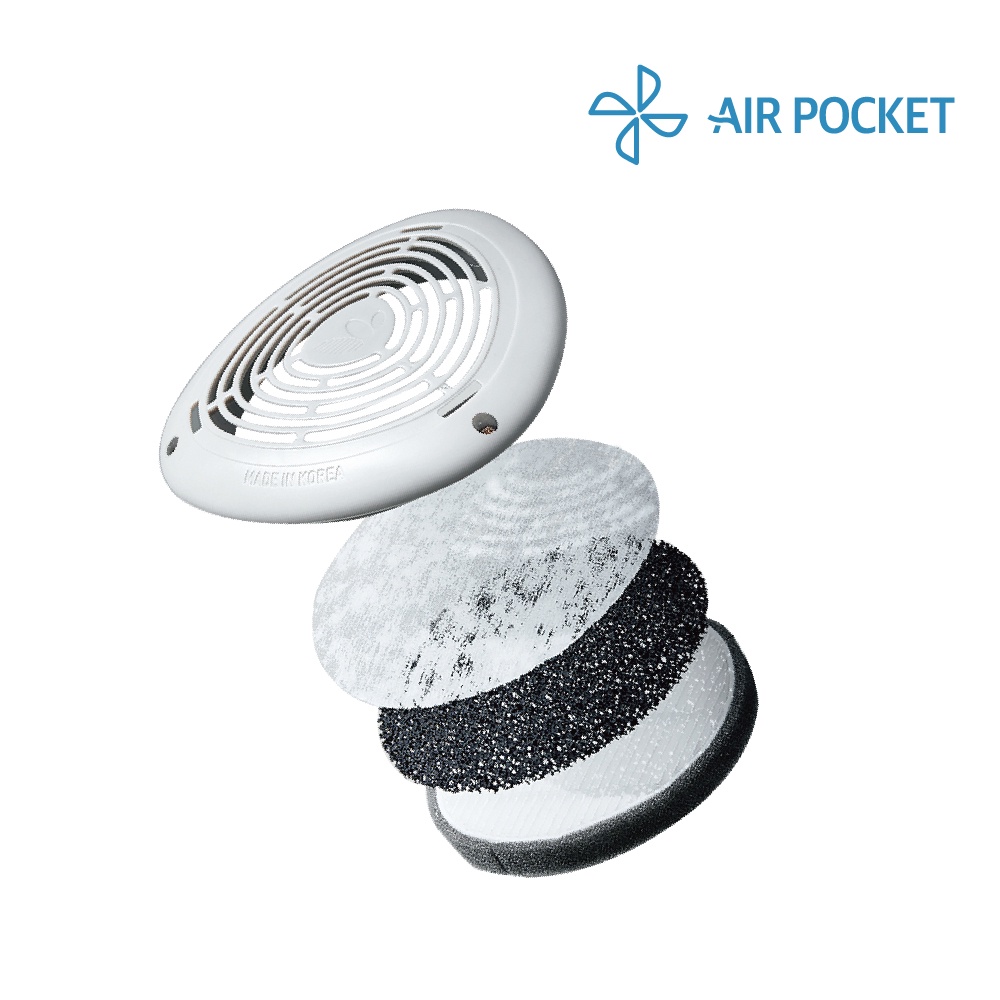 【韓國Daiichi】空氣清淨3D立體循環涼墊-替換濾心 (不通用其他品牌通用 ) 空氣 淨化  抗菌 除臭