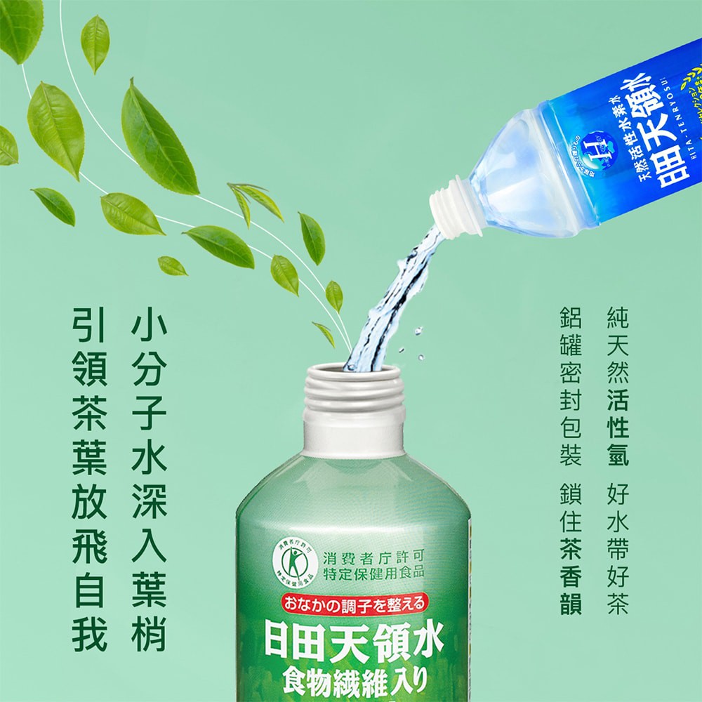 日田天領水hitatenryosui 膳食纖維茶 300ml 24入 日本原裝進口 蝦皮購物