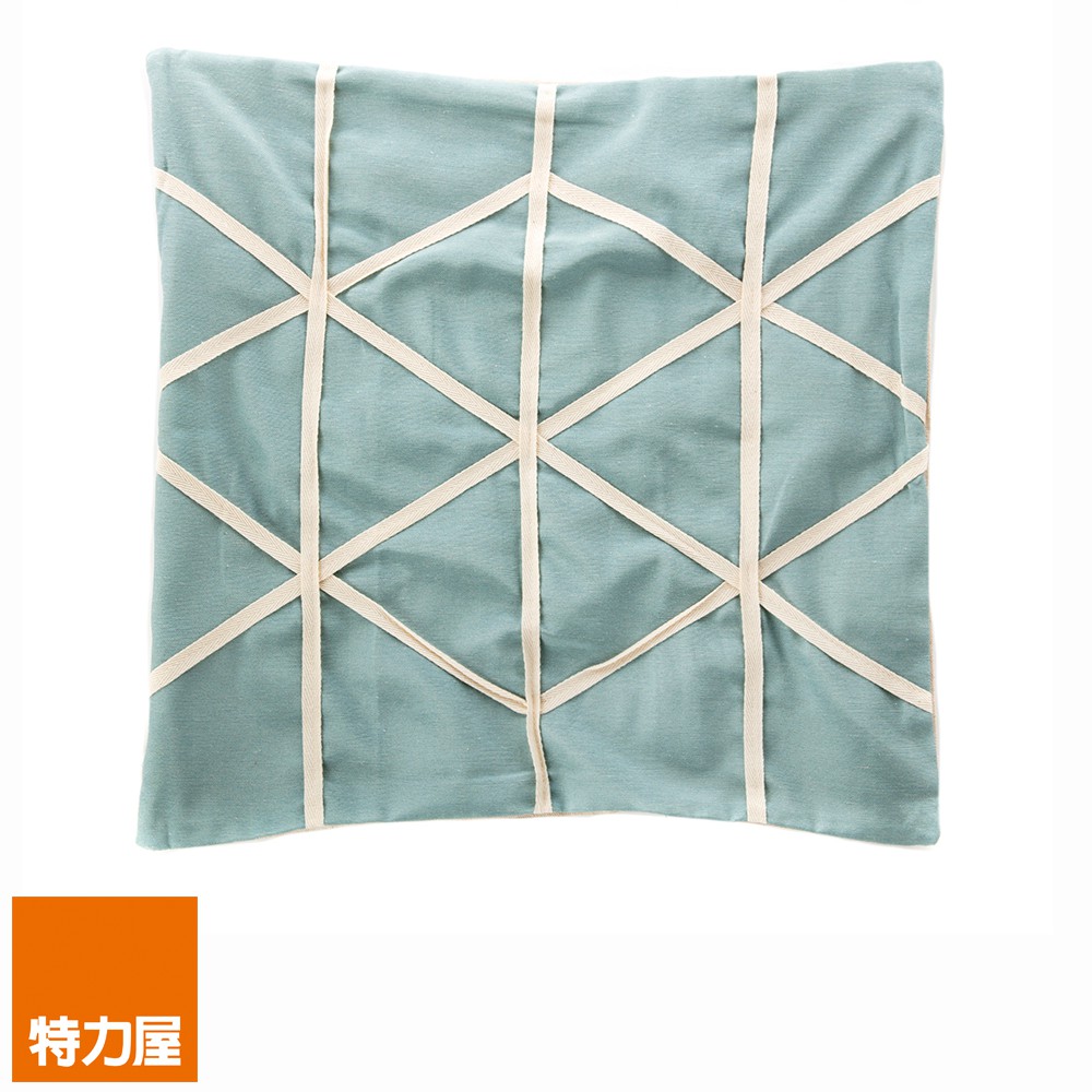現代幾何抱枕套45x45cm 綠
