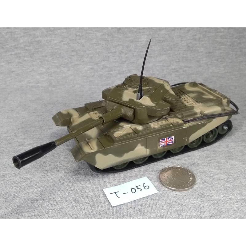 T-056：絕版珍藏釋出，英國CORGI TOYS 出品，70年代香港製造，英軍“百夫長”主戰坦克