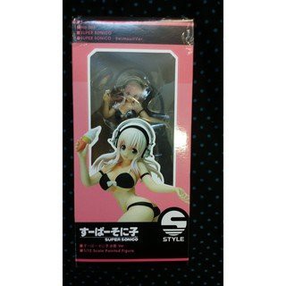 港版 SUPER SONICO 超級索尼子 泳裝 公仔 模型 玩具