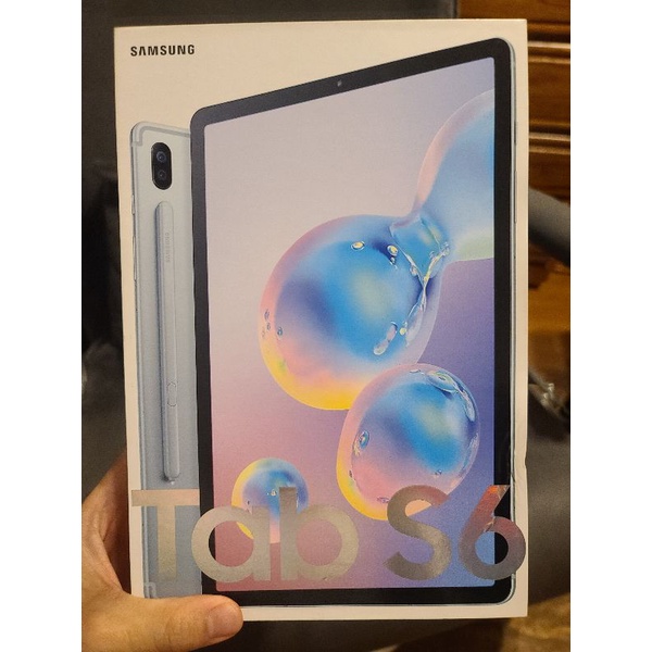 三星SAMSUNG Galaxy Tab S6 LTE 6G/128G冰川藍(台版) (SM-T865)+原廠書本式皮套