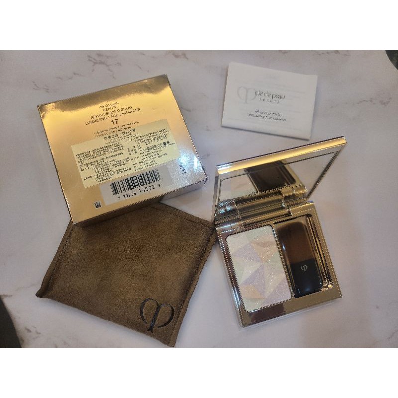 全新 Cle De Peau肌膚之鑰 光耀幻妍餅 17 打亮 蝦皮購物