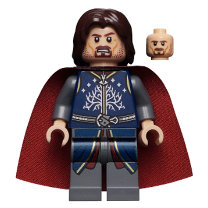 LEGO 樂高  魔戒 人偶 lor066 Aragorn 亞拉岡 含武器 79007 絕版