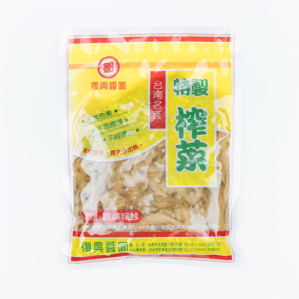 台灣復興醬園 特製榨菜絲 375g 蝦皮購物