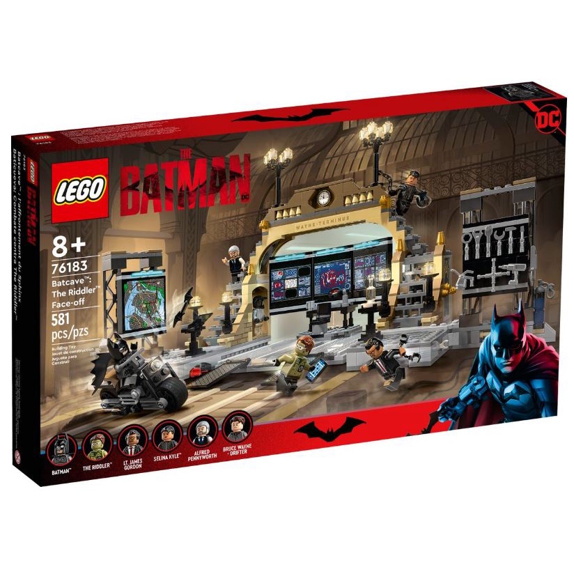 【台南 益童趣】LEGO 76183 DC-蝙蝠洞：對峙Riddler 超級英雄系列 生日禮物 送禮 正版樂高