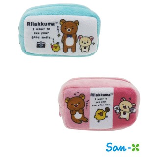 含稅 San-X 拉拉熊 棉質 長型 收納包 零錢包 懶懶熊 Rilakkuma 日本正版