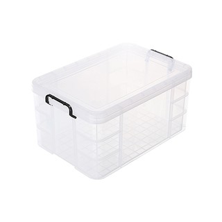 『拔跟麻的大秘寶』聯府 KEYWAY 臺灣製 K032 強固型掀蓋整理箱 45L 收納箱 置物箱 玩具箱 透明塑膠箱