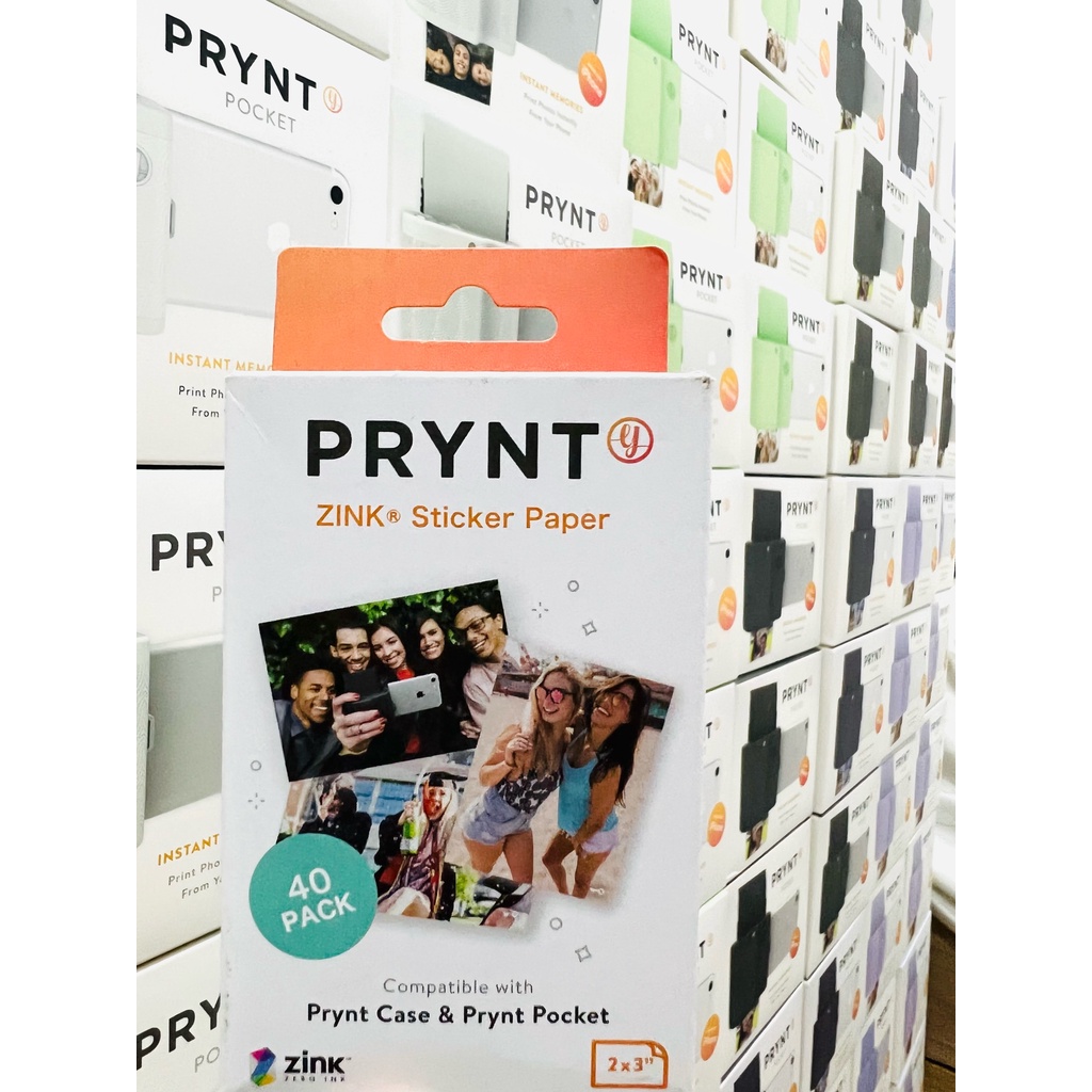 Prynt POCKET 品牌 ZINK 照片紙適用於 Iphone - 尺寸 2x3 英寸(貼紙紙)