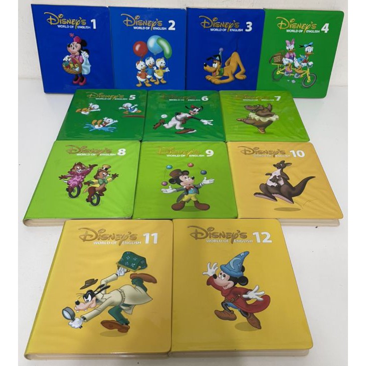 寰宇迪士尼美語 Basic ABC's 主課程 12片DVD （有字幕版本） Straight play　Disney