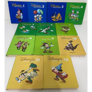 寰宇迪士尼美語 Basic ABC's 主課程 12片DVD （有字幕版本） Straight play Disney