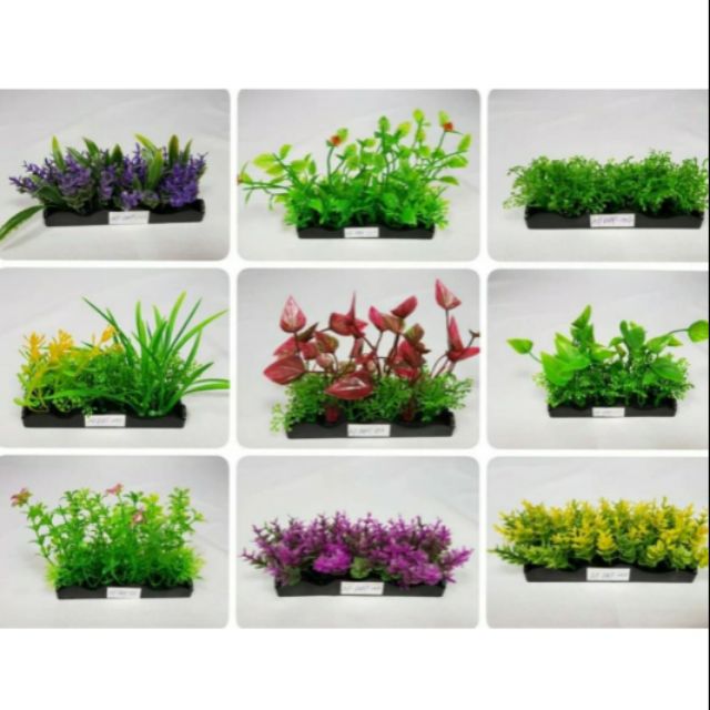 水草造景前景仿真水草塑膠水草假水草假花魚缸造景魚缸飾品裝飾品 蝦皮購物