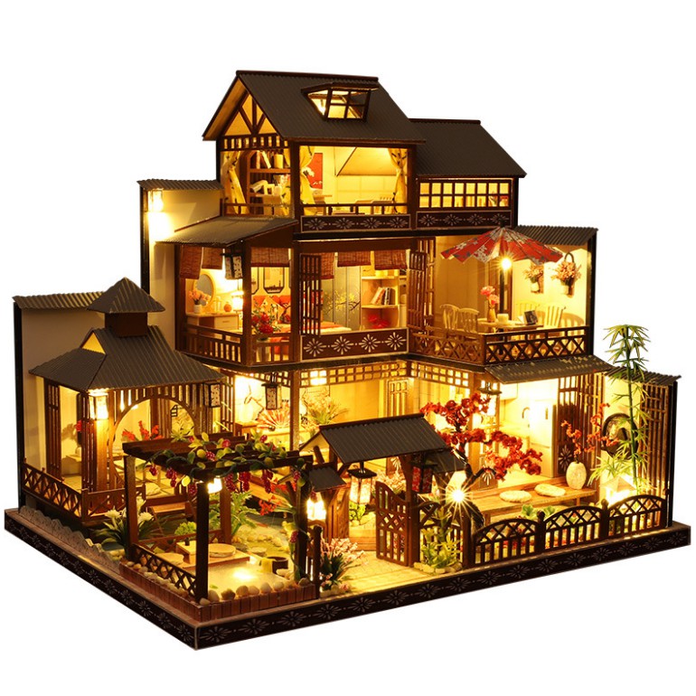 2021公式店舗 ドールハウス完成品 桃源庭 paradise.edu.pe