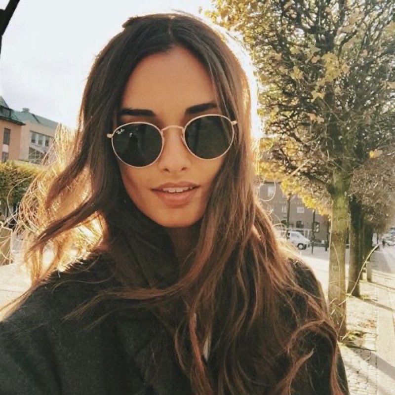 circle ray bans