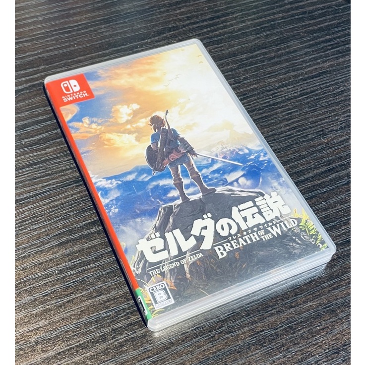 Switch 薩爾達傳說 曠野之息 日文版 二手遊戲片