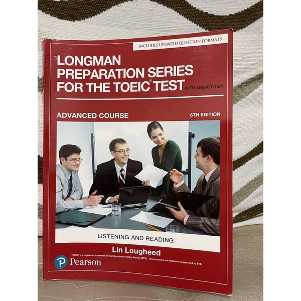 Longman preparation series for the TOEIC test 二手書