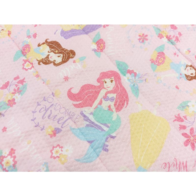 全新 日本公主系列 美人魚 兒童床墊套 床包/保潔墊 地板墊 維尼熊 70*120cm 現貨