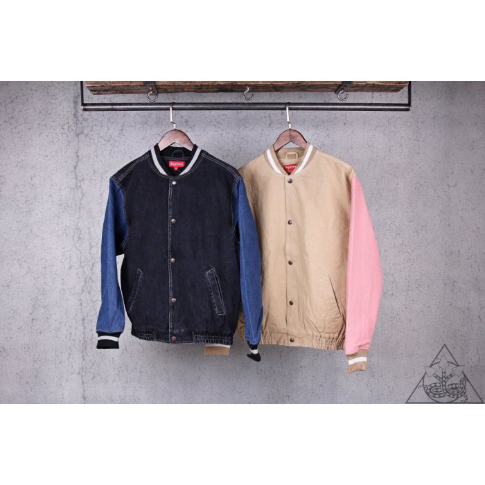 HYDRA】Supreme Denim Varsity Jacket 丹寧夾克外套【SUP232】 | 蝦皮購物 HYDRA】Supreme Denim Varsity Jacket 丹寧夾克外套【SUP232】 | 蝦皮購物