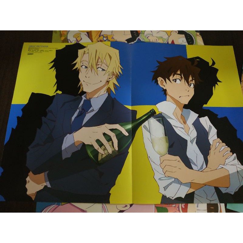 Great Pretender 大詐欺師 轉生成女性向遊戲只有毀滅end的壞人大小姐 日雜雙面拉頁海報 蝦皮購物