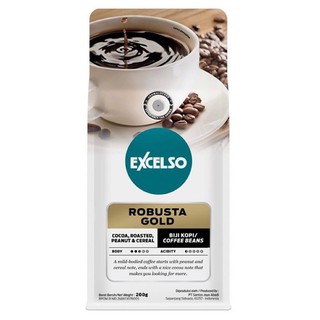 現貨~EXCELSO黃金羅布斯塔咖啡Robusta Gold 200g (➕關注可折5元)