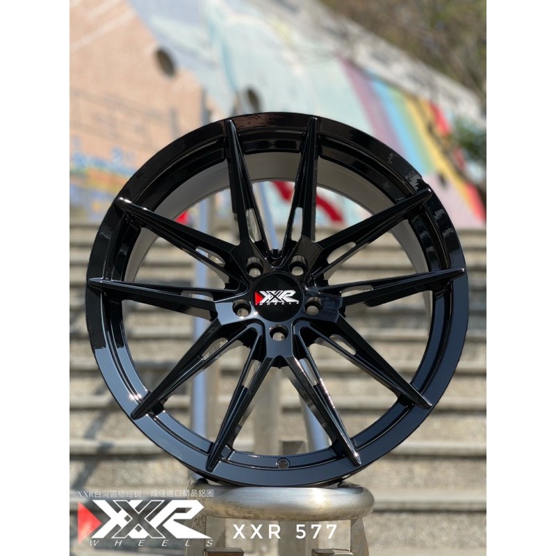 XXR 577 全新18吋鋁圈2021款（鋼琴亮黑