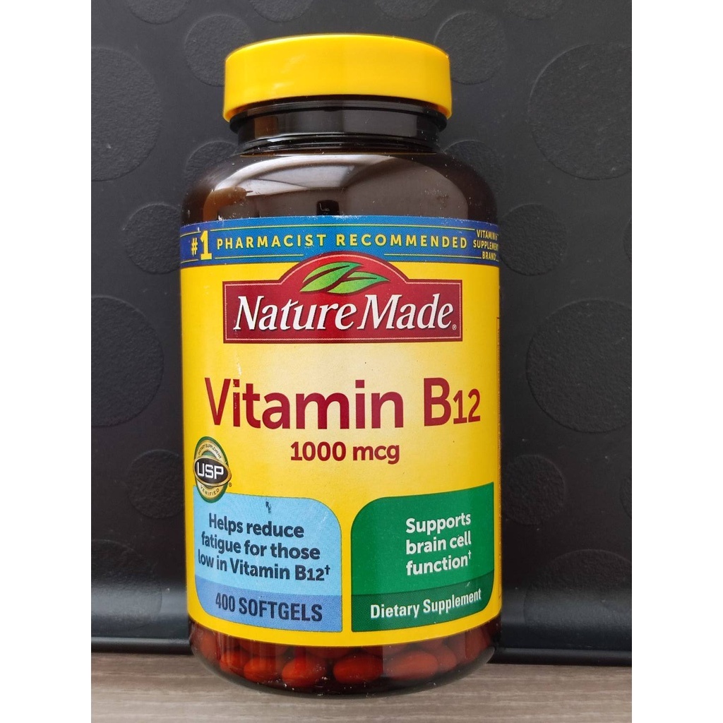 最新效期 美國COSTCO萊萃美 B-12 Nature Made Vitamin B12 1000 mcg 400顆