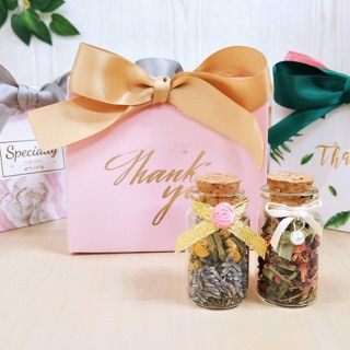拾億 婚禮小物 【精緻禮盒組】花草茶/果乾水 婚禮 伴手禮 桌上禮 抽獎 伴娘禮 伴郎禮 生日禮物 教師節禮物