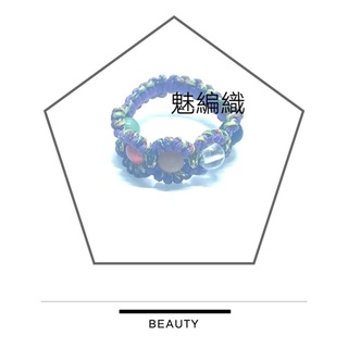 🍥魅禮格🍥🏪每日免運費🕌🍥貨到付款🍥五晶珠戒指🍥平安健康🍥全新🍥精緻🍥創作🍥設計🍥100%手工創