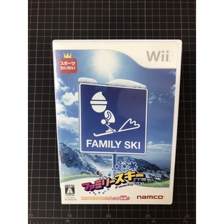 日本帶回 平衡板可玩 Wii 家庭滑雪 Family Ski 世界滑雪場＆滑雪板 平衡板 二手 遊戲 日版 正版