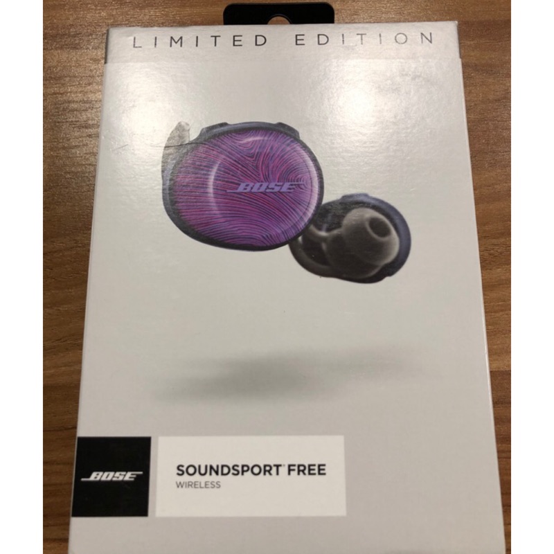 二手正品 Bose SoundSport Free 真無線藍芽運動耳機 限定紫