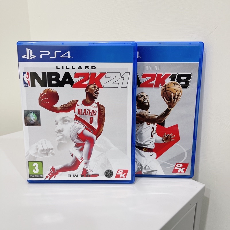 【PS4】NBA 2K21 2K18 兩片一起賣 不拆賣 二手 現貨