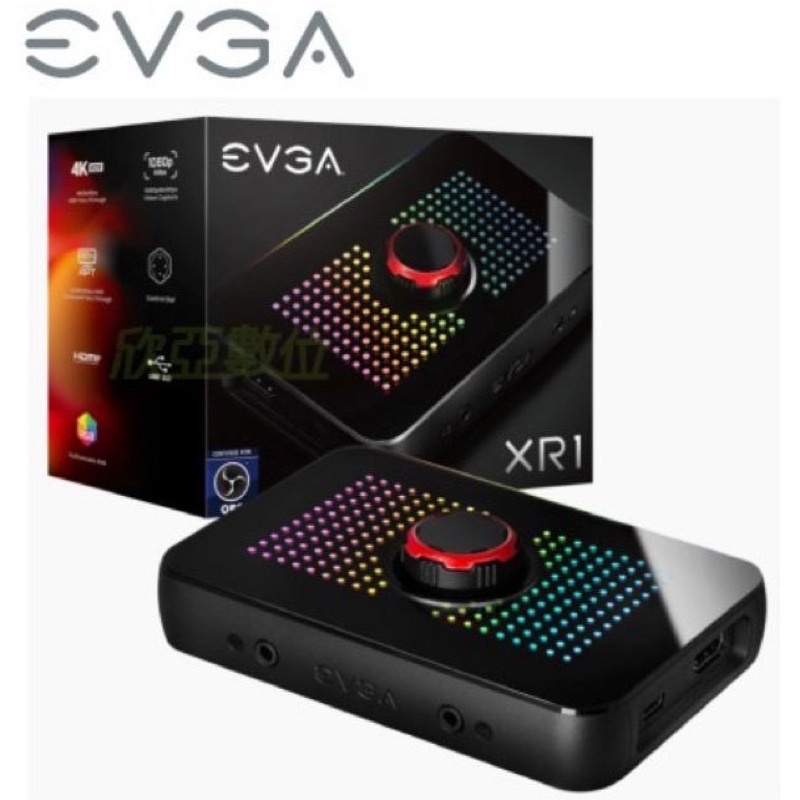 全新 現貨免運 EVGA XR1 實況擷取盒 直播/影像擷取/OBS