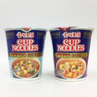 日清NISSIN 合味道CUP NOODLES杯麵 - 香辣海鮮味 / 酸辣蝦味 71g