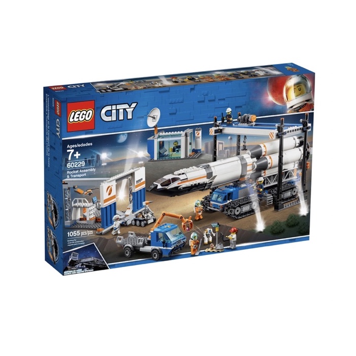 【MiniFun】 LEGO 60229 城市系列 | 火箭裝配及運輸