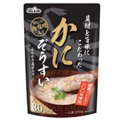 日本好物 低卡 即期特惠 Tableland 日本越光米即食粥(蟹粥250g)-加熱即食粥-露營野炊料理